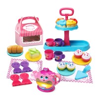 LeapFrog Musical Rainbow Tea Party Deluxe | Sweet Treats Musical Tea Set | Role Play Toy | 1-3 years